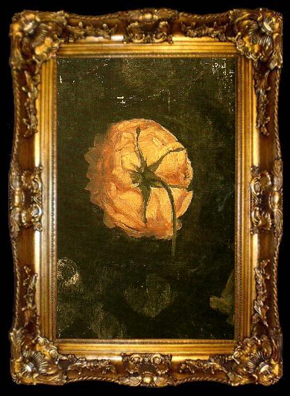 framed  Eugene Jansson ros, ta009-2